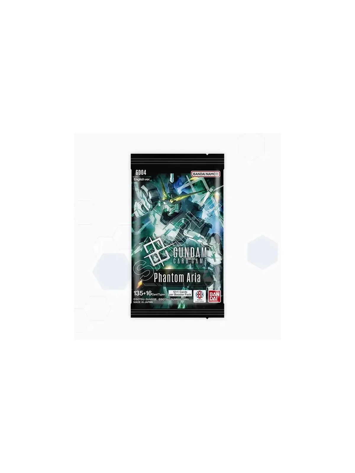 Sobre Gundam Card Game GD04 (Inglés) de Bandai en Gundam Card Game | La Cueva Roja