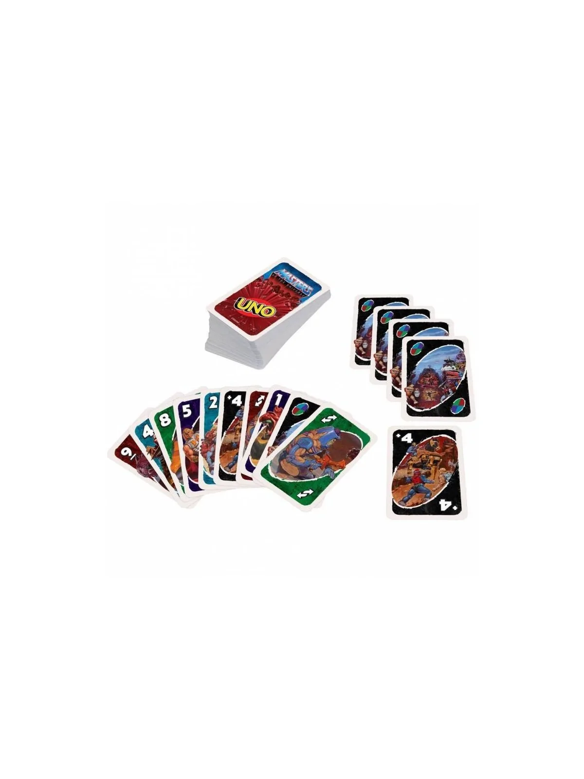 Uno Masters of the Universe de Mattel en Juegos de Tablero | La Cueva Roja