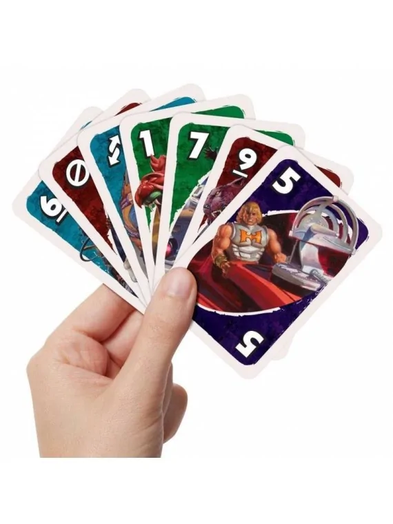 Uno Masters of the Universe de Mattel en Juegos de Tablero | La Cueva Roja