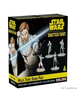 Star Wars Shatterpoint: Hello There General Obi-Wan Kenobi Squad Pack de Juegos en Juegos de Tablero | La Cueva Roja