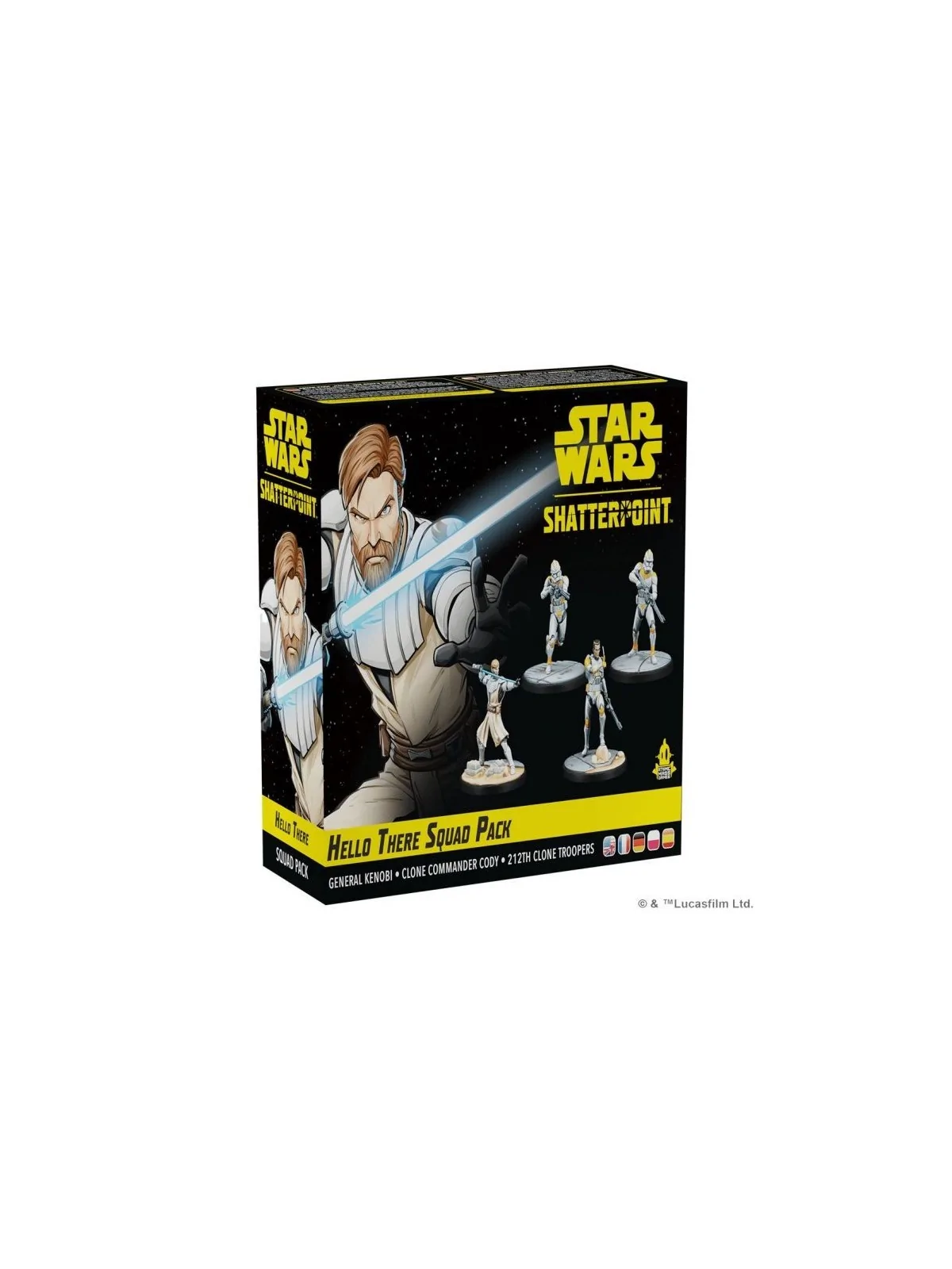 Star Wars Shatterpoint: Hello There General Obi-Wan Kenobi Squad Pack de Juegos en Juegos de Tablero | La Cueva Roja