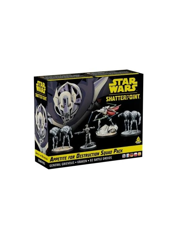 Star Wars Shatterpoint: Appetite for Destruction Squad Pack de Juegos en Juegos de Tablero | La Cueva Roja