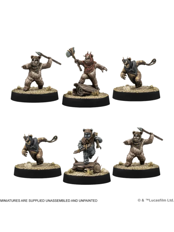 Star Wars Legion: Guerreros Ewoks de Juegos en Juegos de Tablero | La Cueva Roja
