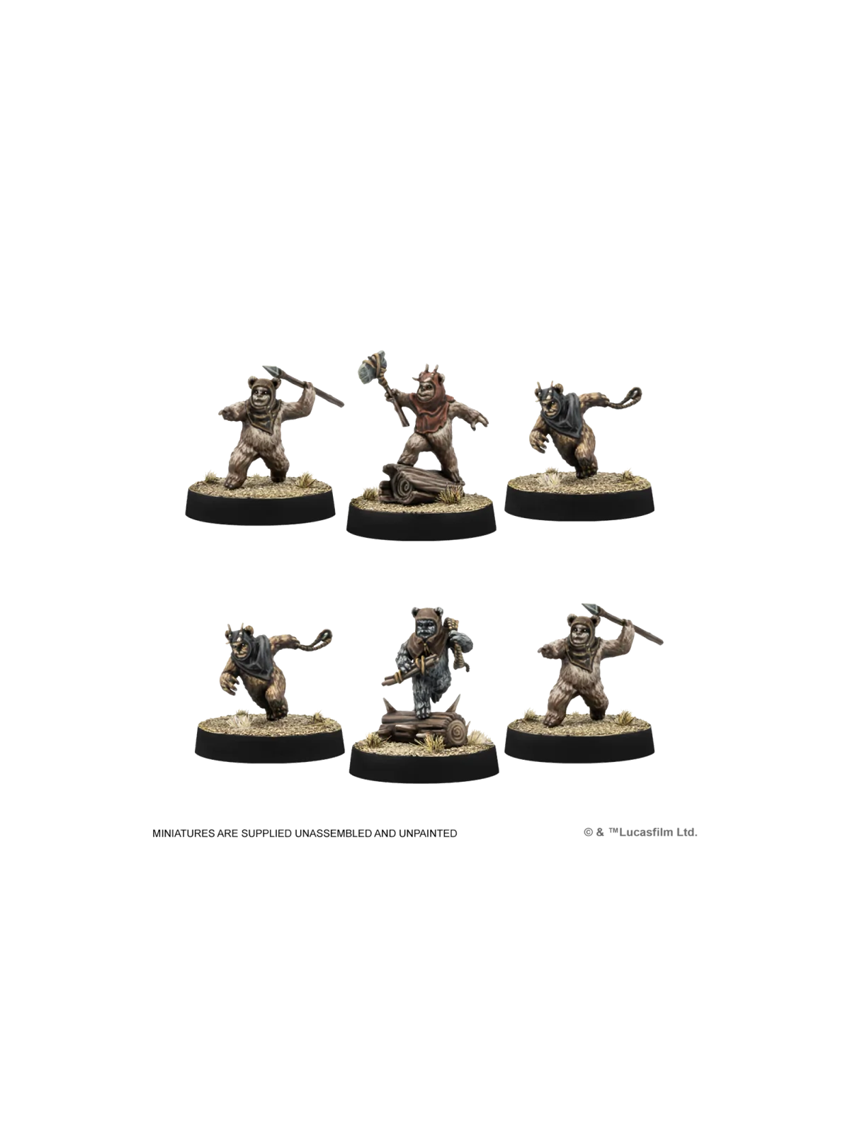 Star Wars Legion: Guerreros Ewoks de Juegos en Juegos de Tablero | La Cueva Roja