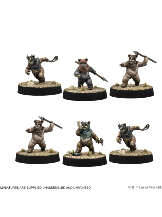 Star Wars Legion: Guerreros Ewoks de Juegos en Juegos de Tablero | La Cueva Roja