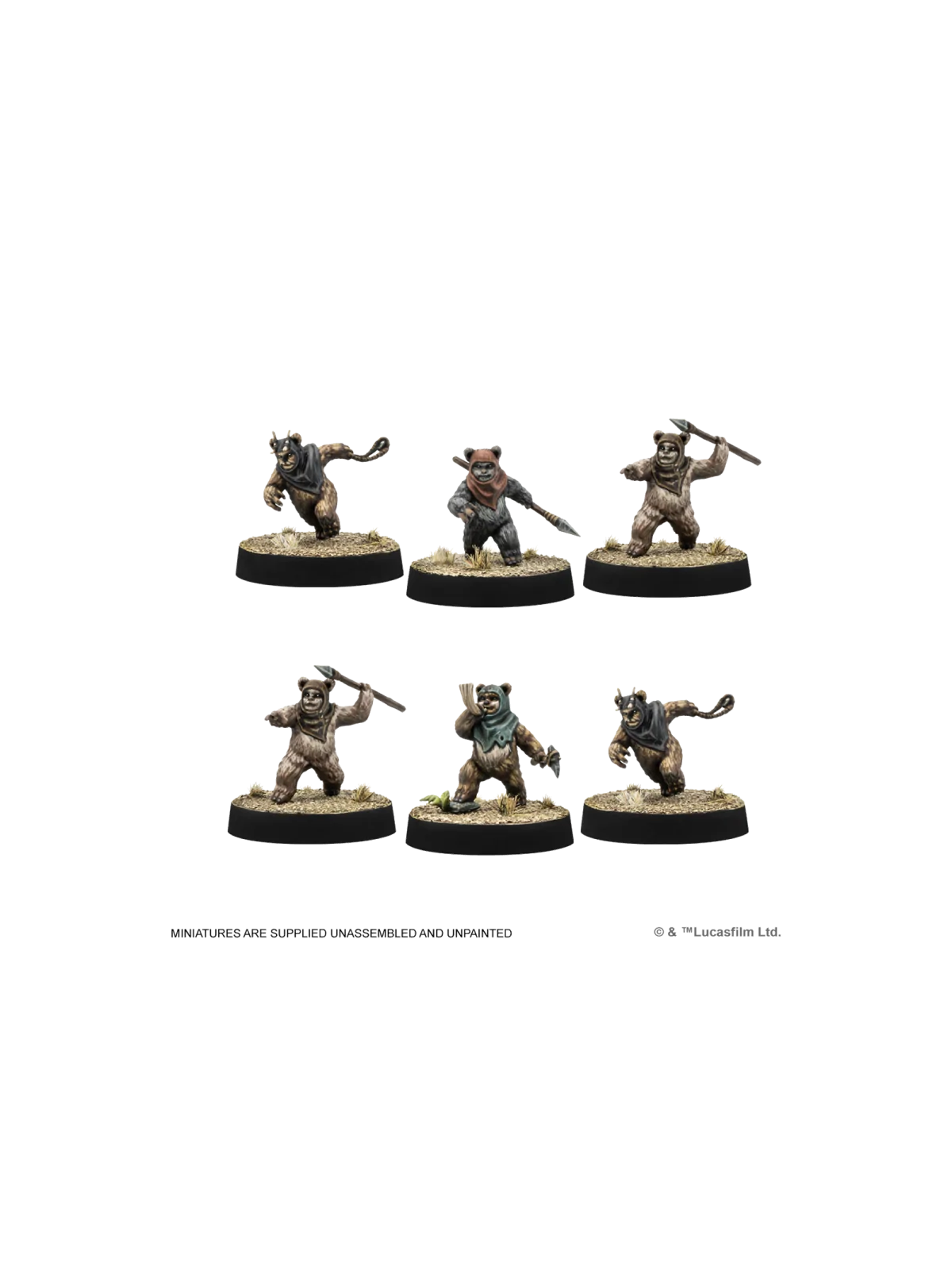 Star Wars Legion: Guerreros Ewoks de Juegos en Juegos de Tablero | La Cueva Roja
