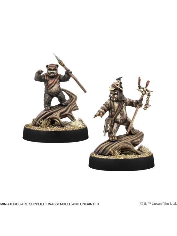 Star Wars Legion: Logray y Wicket de Juegos en Juegos de Tablero | La Cueva Roja