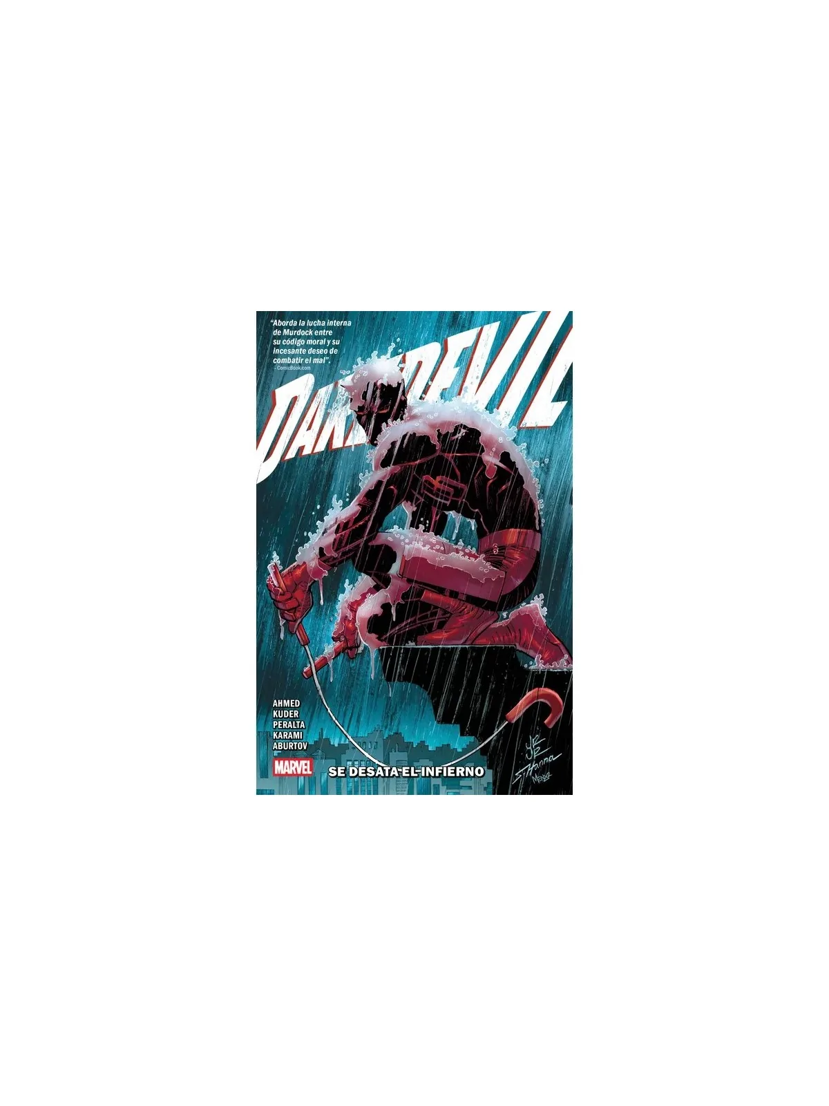 Marvel Premiere: Daredevil de Saladin Ahmed 1 de Panini Comics en Cómics Americano | La Cueva Roja