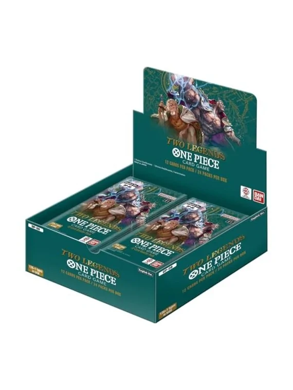 OPCG: Pack 5 Case Two Legends Booster Box OP08 EN de Bandai en One Piece Card Game | La Cueva Roja