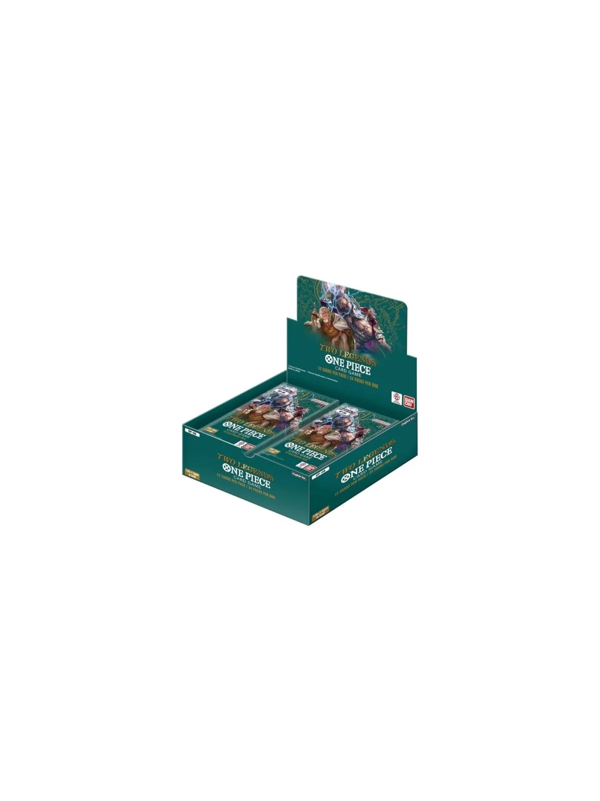 OPCG: Pack 5 Case Two Legends Booster Box OP08 EN de Bandai en One Piece Card Game | La Cueva Roja