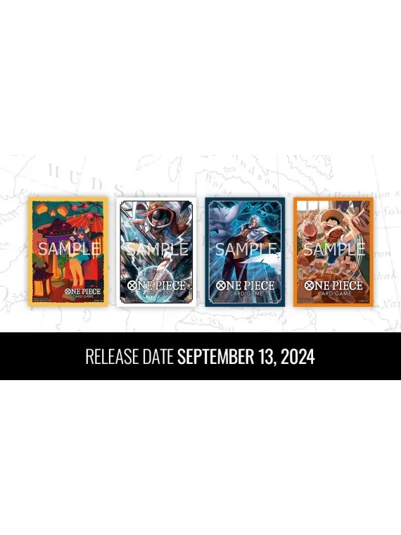 OPCG: Official Sleeves 7 de Bandai en One Piece Card Game | La Cueva Roja