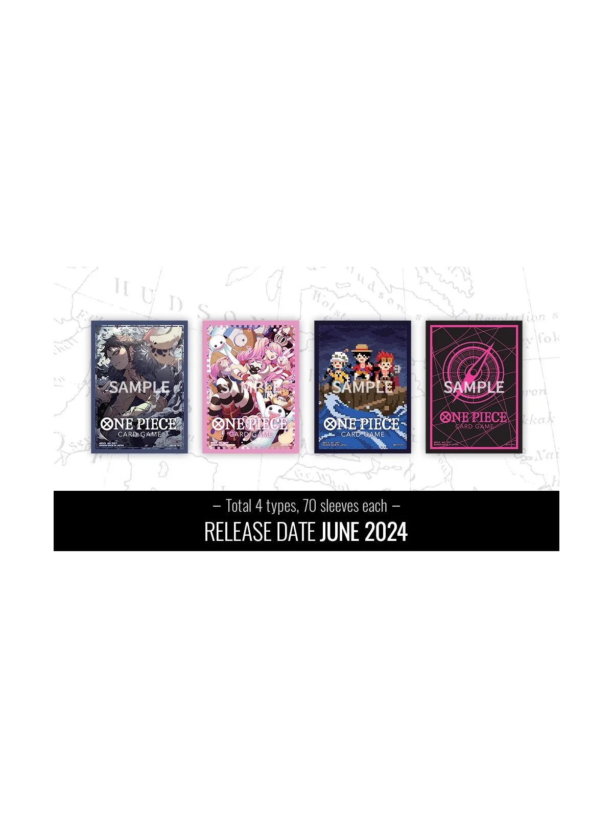 OPCG: Official Sleeves 6 de Bandai en One Piece Card Game | La Cueva Roja