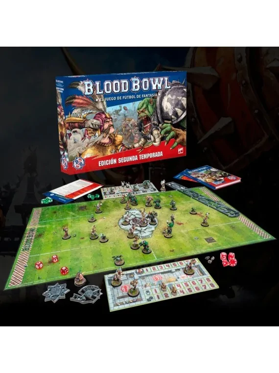 Blood Bowl: Temporada Segunda Edición (Español) (200-01) de Games Workshop en BLOOD BOWL | La Cueva Roja