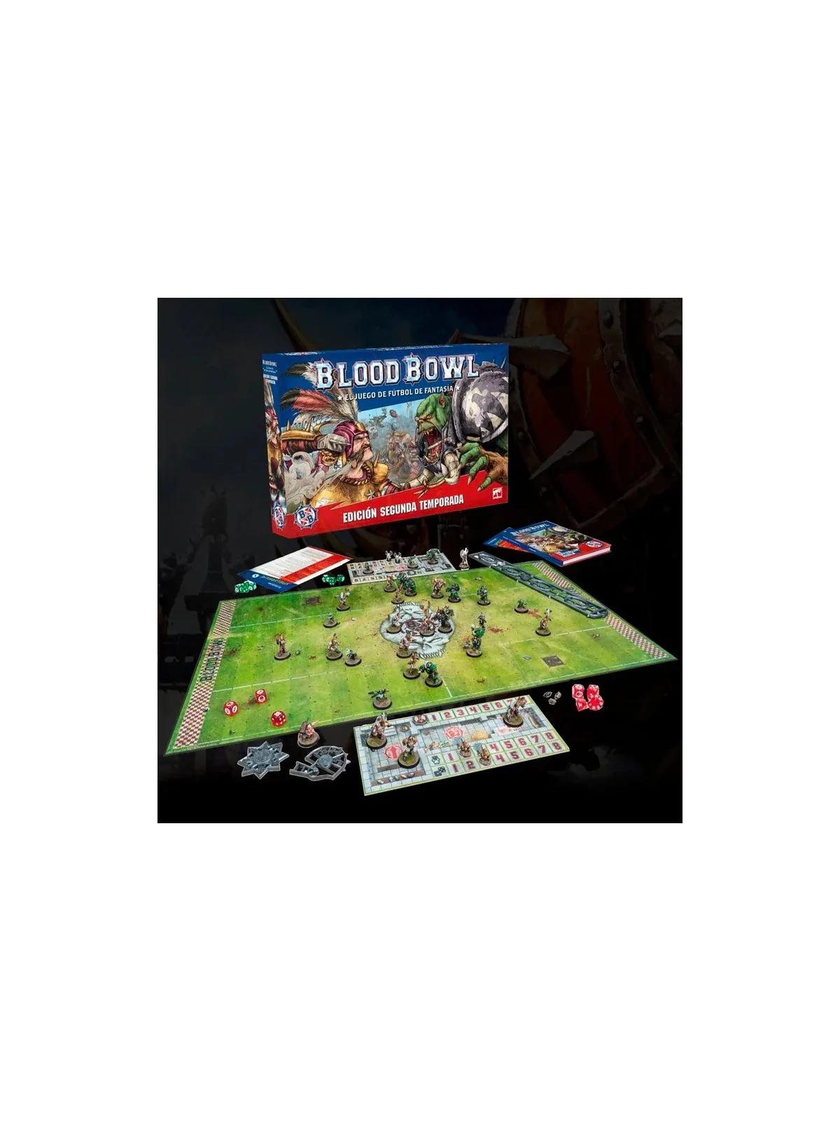 Blood Bowl: Temporada Segunda Edición (Español) (200-01) de Games Workshop en BLOOD BOWL | La Cueva Roja