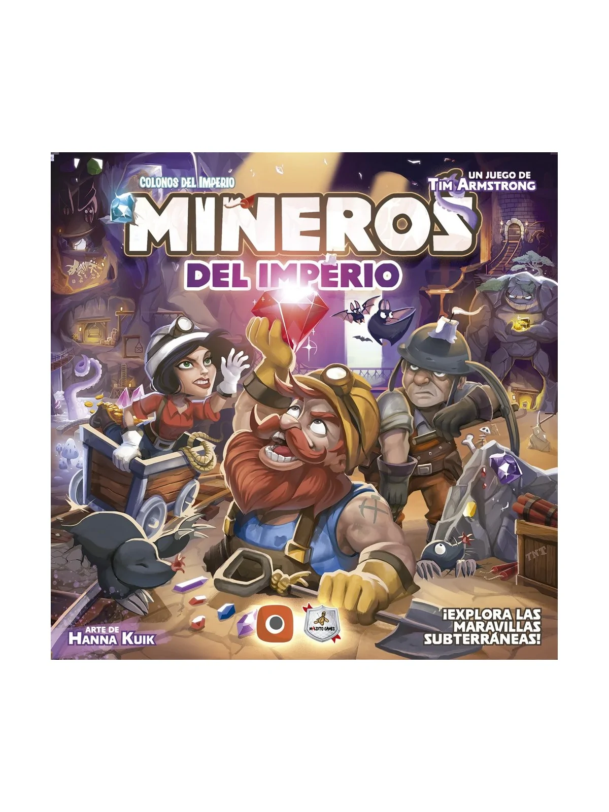 Mineros del Imperio de Maldito Games en Juegos de Tablero | La Cueva Roja
