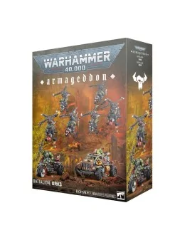 Warhammer 40000: Orks – Armageddon Batallion - Orkos (73-501) de Games Workshop en WARHAMMER 40.000 | La Cueva Roja