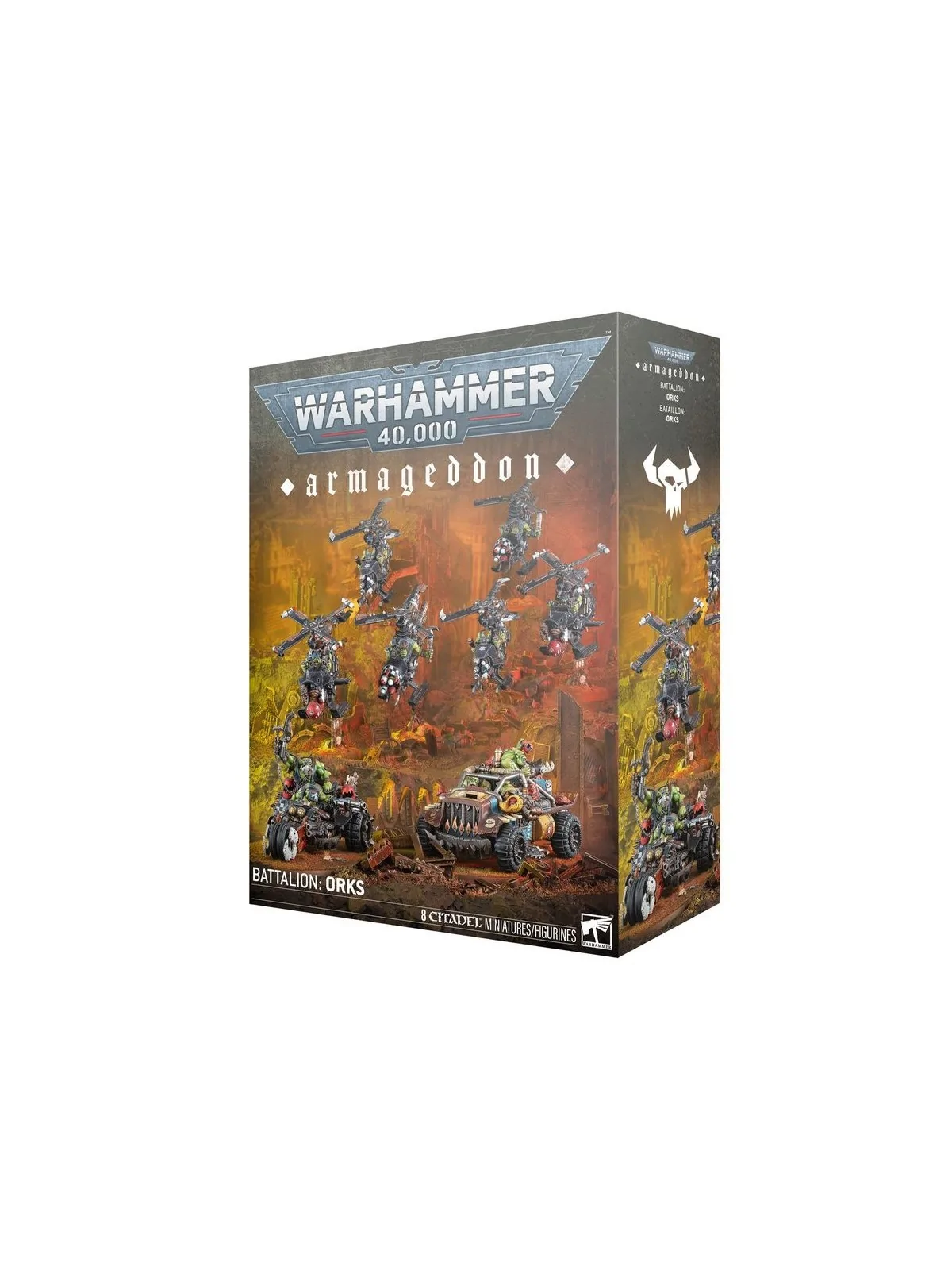 Warhammer 40000: Orks – Armageddon Batallion - Orkos (73-501) de Games Workshop en WARHAMMER 40.000 | La Cueva Roja