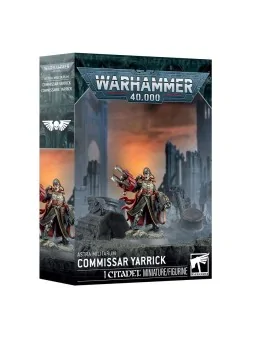 Warhammer 40000: Astra Millitarum – Comisario Yarrick (47-56) de Games Workshop en WARHAMMER 40.000 | La Cueva Roja