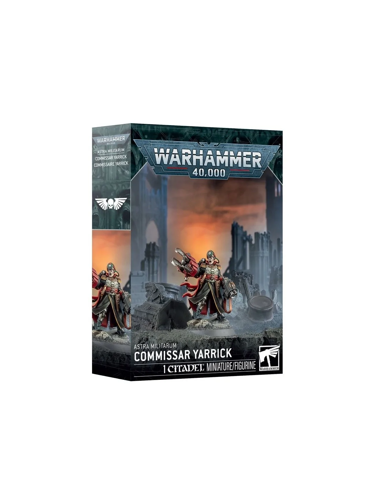 Warhammer 40000: Astra Millitarum – Comisario Yarrick (47-56) de Games Workshop en WARHAMMER 40.000 | La Cueva Roja