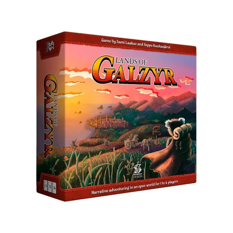 Lands of Galzyr de Two Tomatoes en Juegos de Tablero | La Cueva Roja