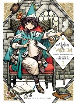 Atelier of Witch Hat 02 de Milky Way Ediciones en Mangas | La Cueva Roja