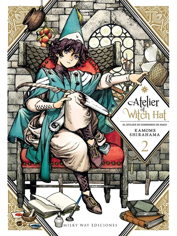 Atelier of Witch Hat 02 de Milky Way Ediciones en Mangas | La Cueva Roja