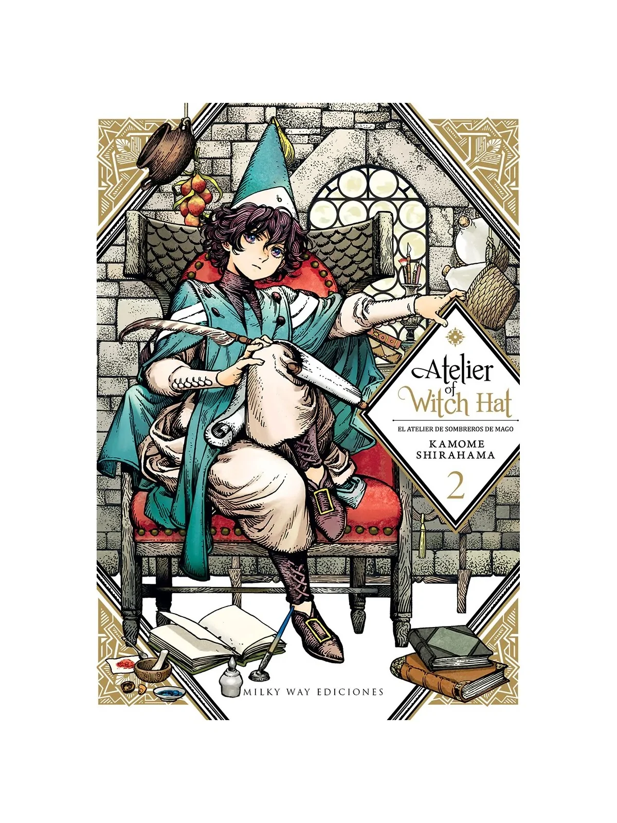 Atelier of Witch Hat 02 de Milky Way Ediciones en Mangas | La Cueva Roja