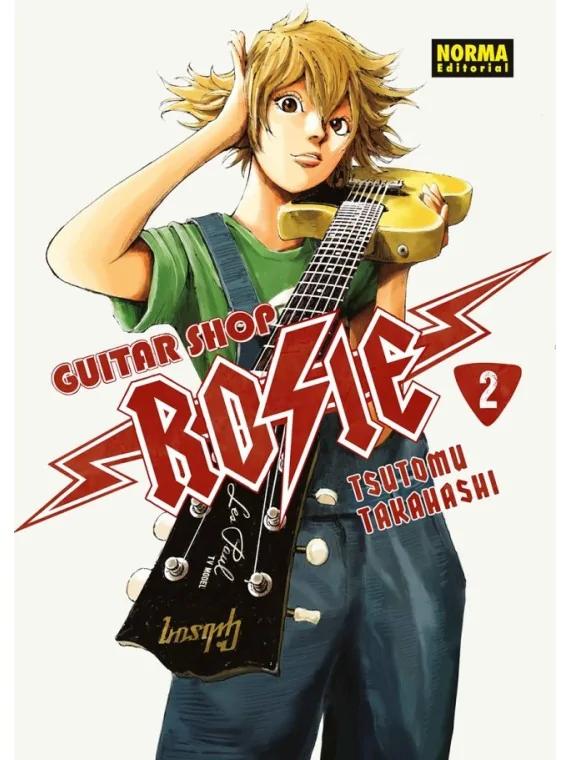 Guitar Shop Rosie 02 de Norma Editorial en Mangas | La Cueva Roja