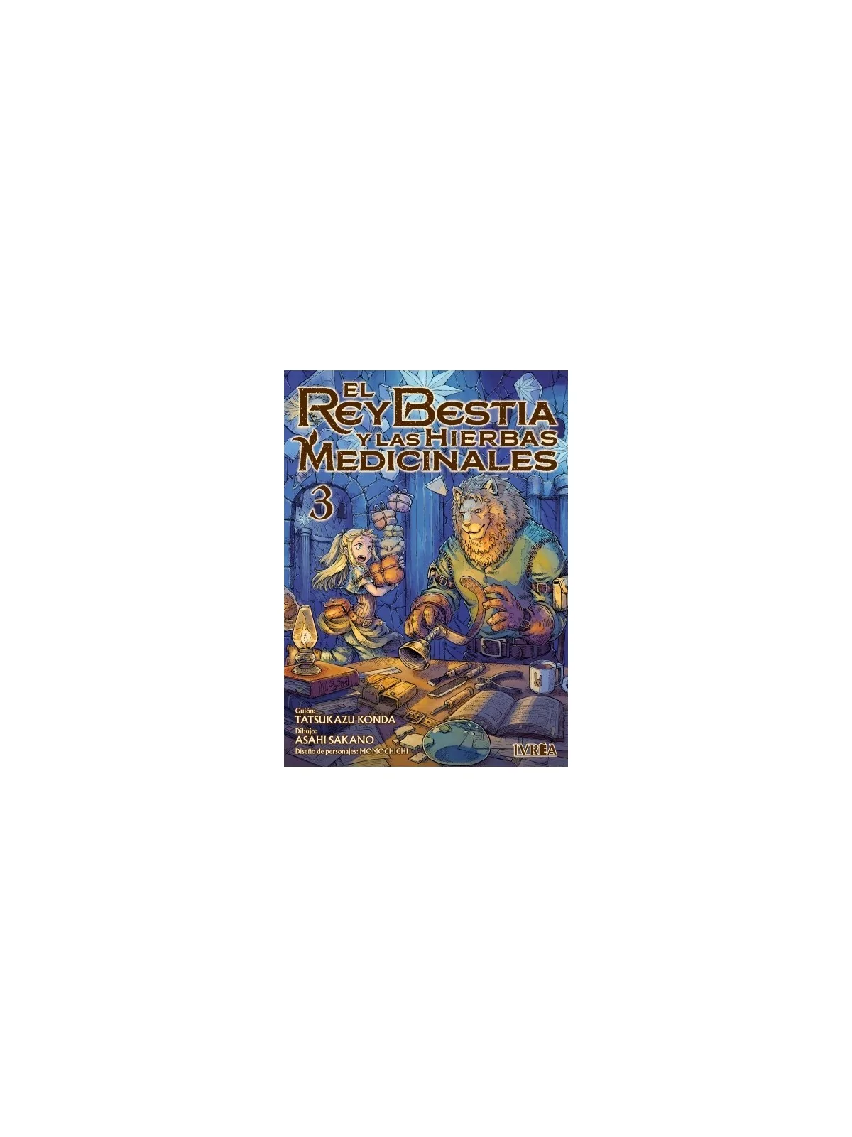 El Rey Bestia y Las Hierbas Medicinales 03 de Editorial Livrea en Mangas | La Cueva Roja