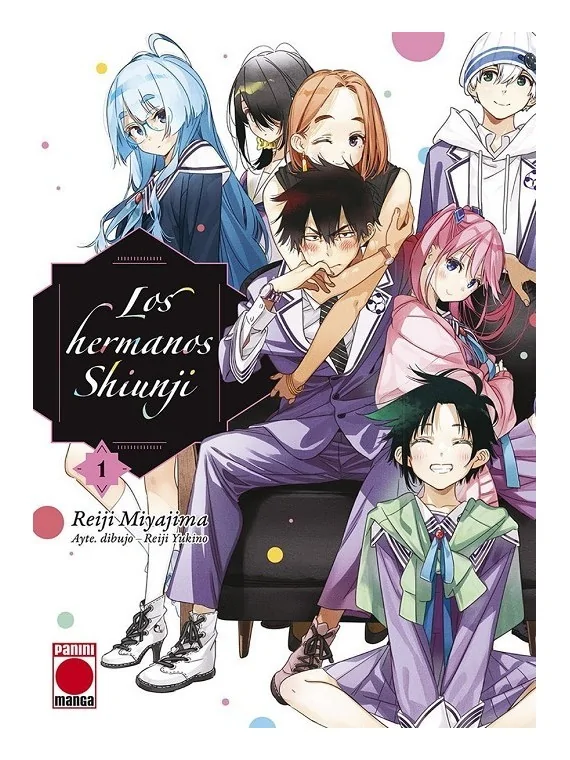 Los Hijos de la Familia Shiunji 01 (Set 5 de Cartas) de Panini Comics en Mangas | La Cueva Roja