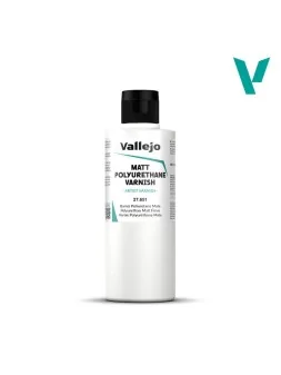 Barniz Poliuretano Mate Primers Vallejo 200ml (27651) de Vallejo en Primers | La Cueva Roja