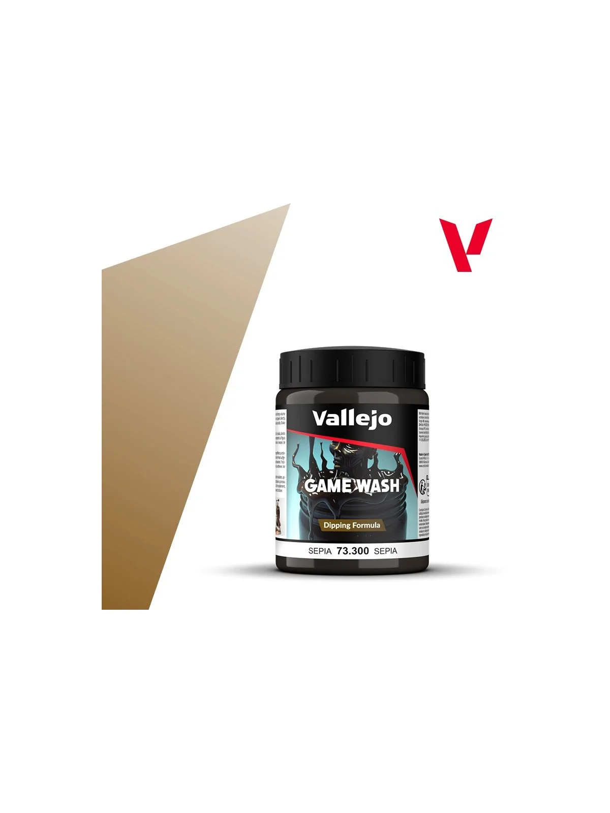 Sepia Game Color Wash Lavado Vallejo 200 ml (73300) de Vallejo en Game Color | La Cueva Roja