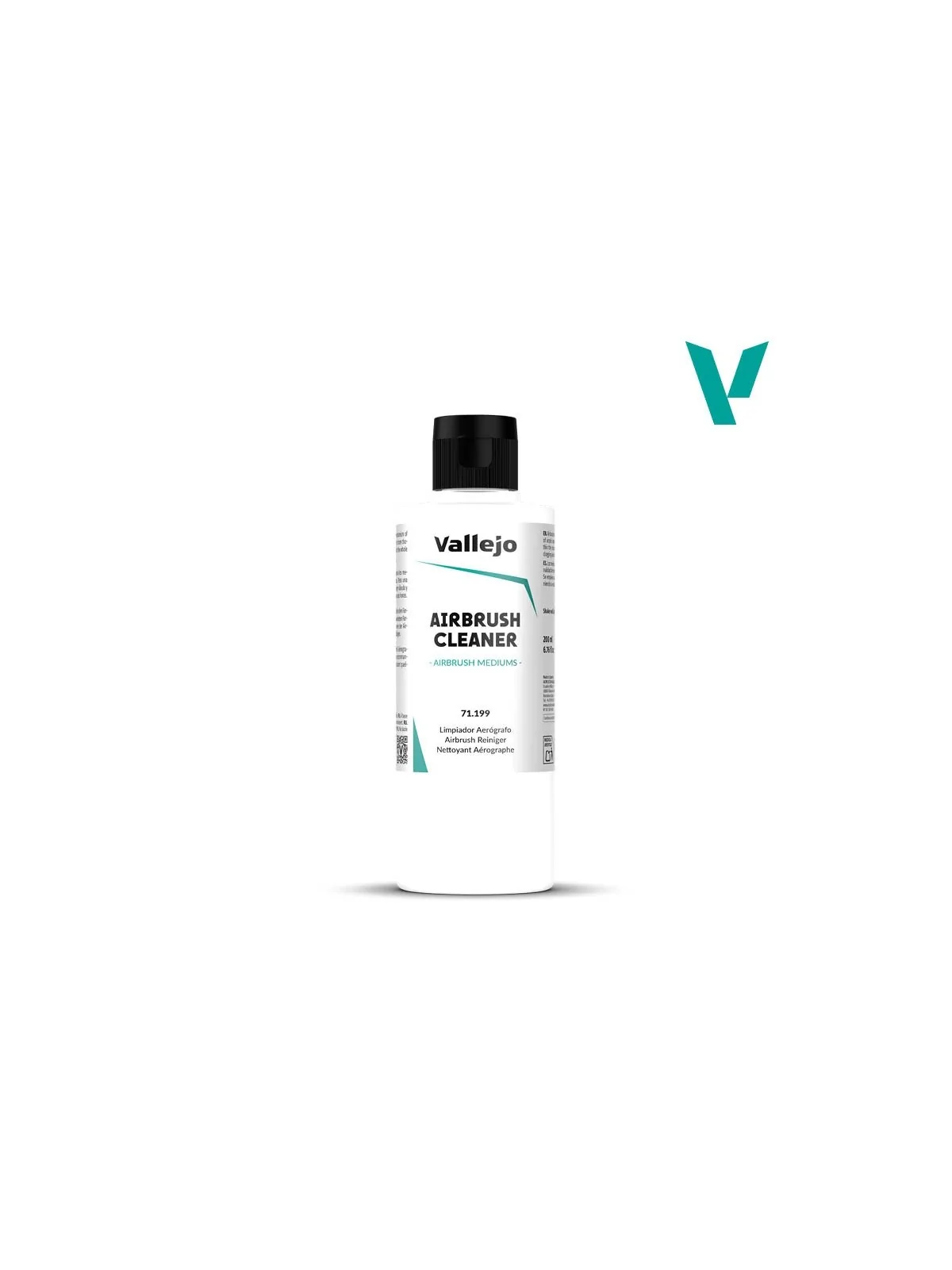 Limpiador Aerógrafo Vallejo 200 ml (71199) de Vallejo en Game Color | La Cueva Roja