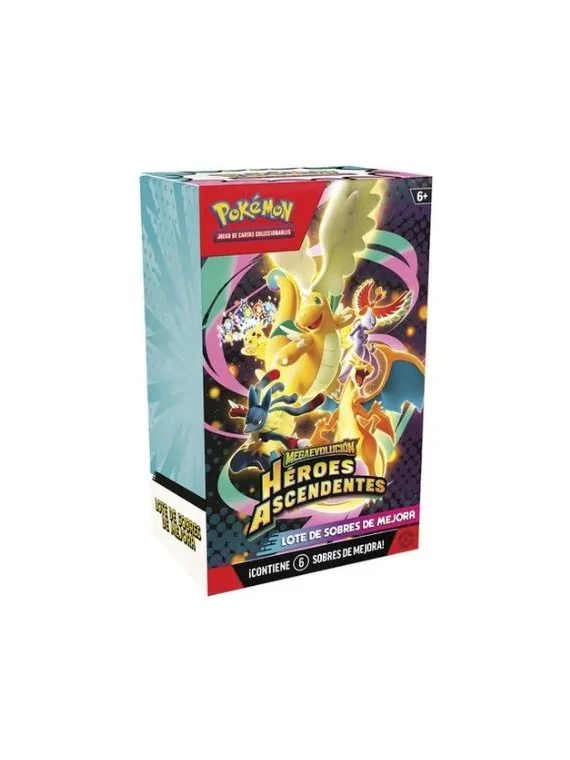 Pokemon TCG: Heroes Ascendente – Booster Bundle (Español) de  en Pokemon TCG | La Cueva Roja