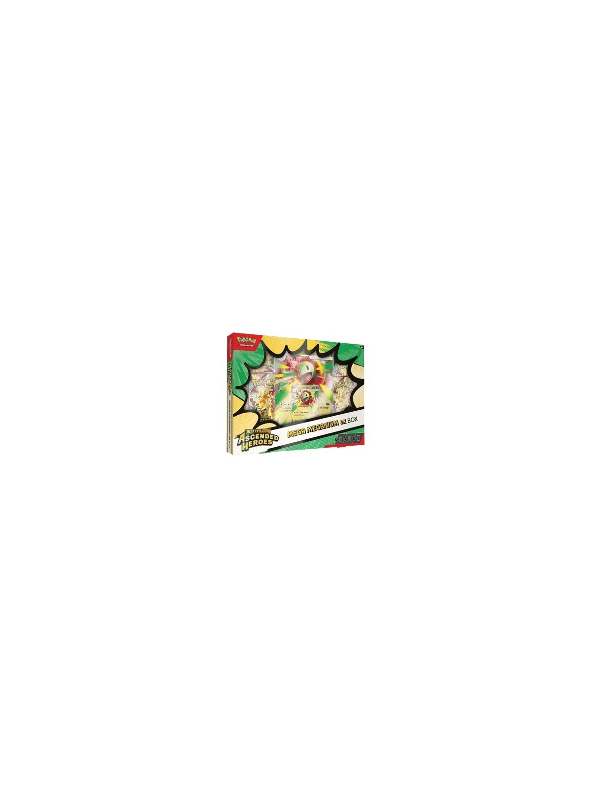Pokemon TCG: Heroes Ascendente – Mega (Emboar/Feraligart/Meganium) Ex Box (Español) de  en Pokemon TCG | La Cueva Roja