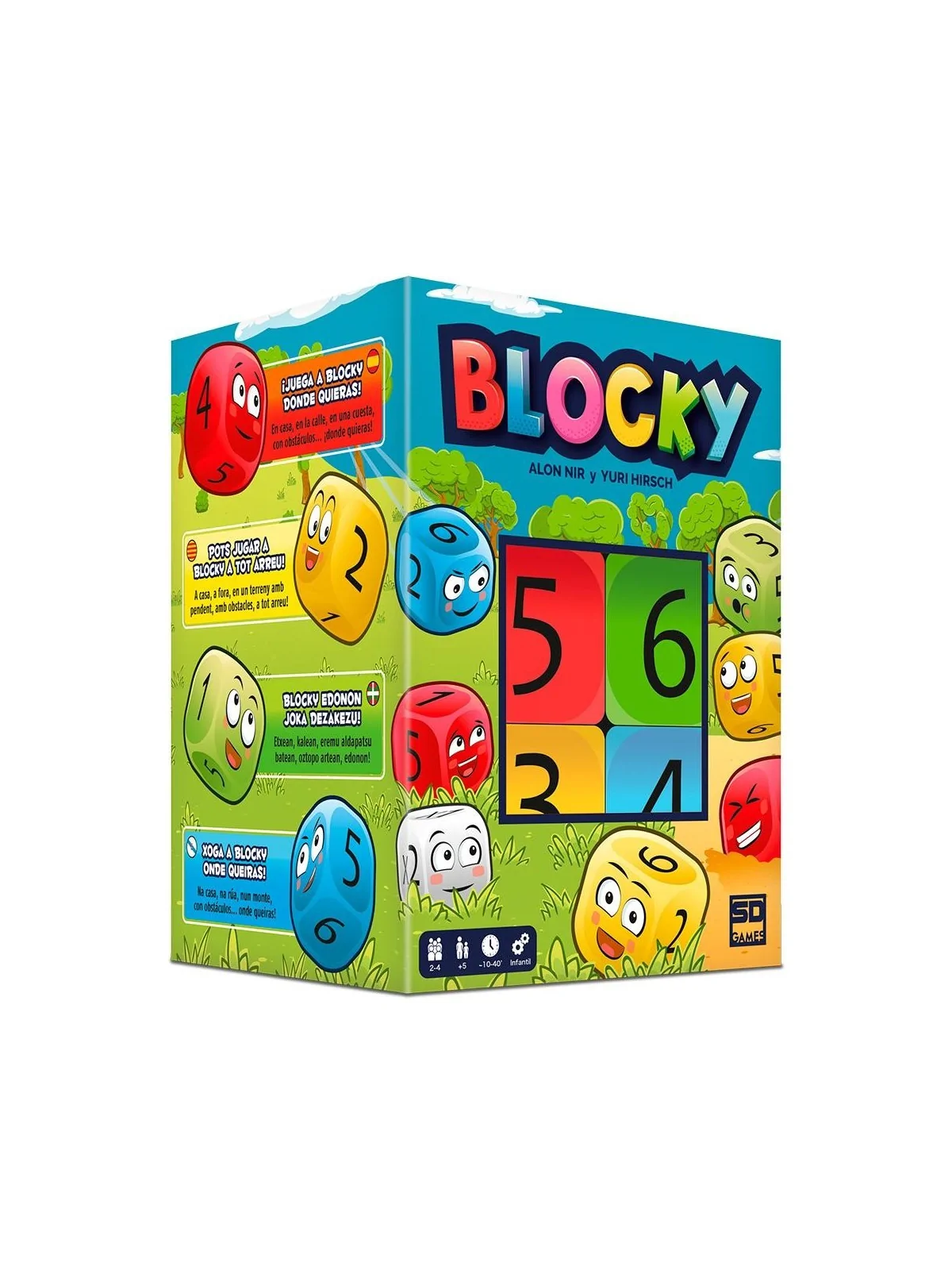 Blocky de SD GAMES en Juegos de Dados | La Cueva Roja