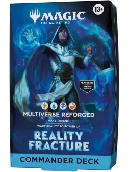 Magic The Gathering: Reality Fracture Commander Deck - Multiverse Reforge (ESP) de Wizards Of The Coast en Magic The Gathering |