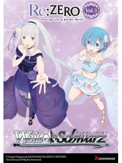Weiss Schwarz: Re:ZERO - Starting Life in Another World  – Booster Box (24x Booster) (Inglés) de Bushiroad en Weiss Schwarz | La