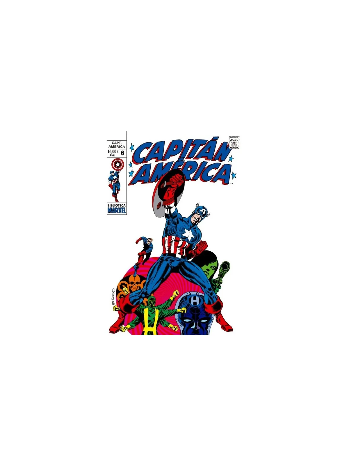 Biblioteca Marvel: Capitán América 6 de Panini Comics en Cómics Americano | La Cueva Roja