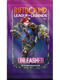 Sobre Riftbound: Unleashed Booster (Inglés) (1) de Riot Games en Riftbound | La Cueva Roja
