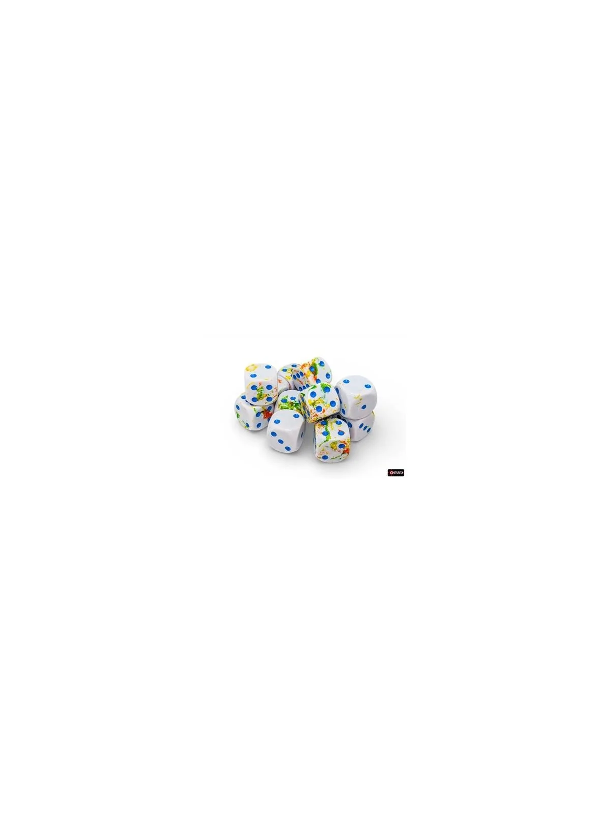 12 Dice Brush Breezy/Blue Dice Block de Last Level en Dados | La Cueva Roja