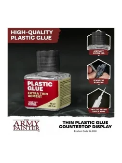 Thin Plastic Glue 40ml The Army Painter de The Army Painter en Materiales | La Cueva Roja