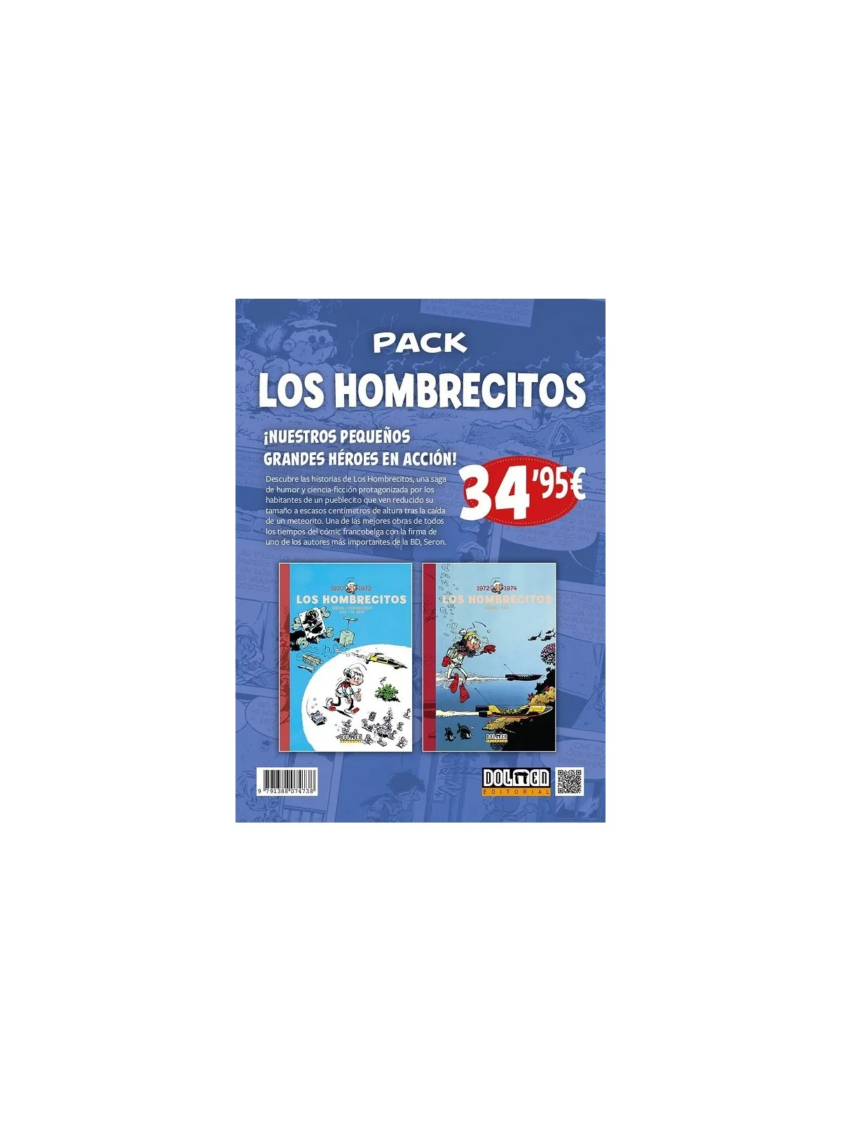 Pack Oferta Los Hombrecitos de DOLMEN EDITORIAL en Cómics Europeo | La Cueva Roja