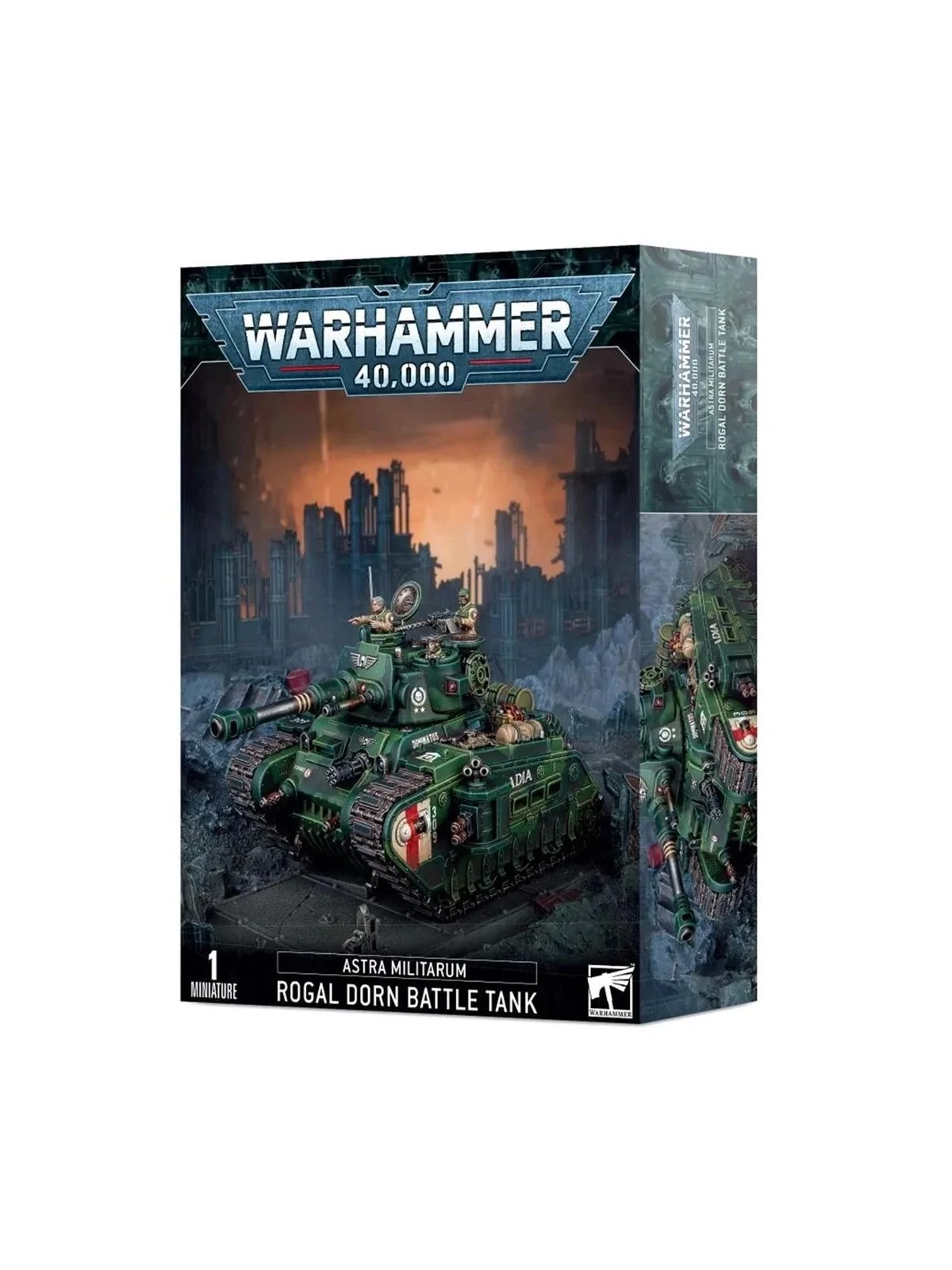 Warhammer 40000: Tanque de batalla Rogal Dorn de Games Workshop en WARHAMMER 40.000 | La Cueva Roja