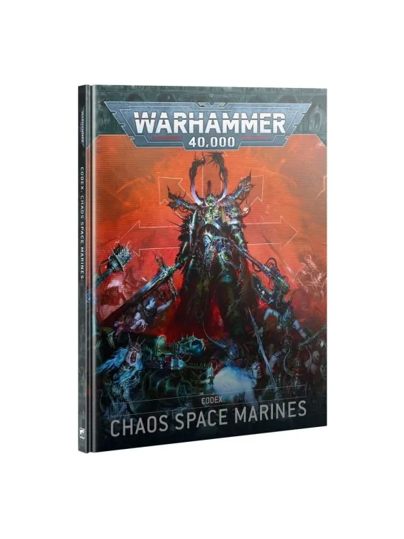 Codex: Chaos Space Marines (ESP) (43-01) de Games Workshop en WARHAMMER 40.000 | La Cueva Roja
