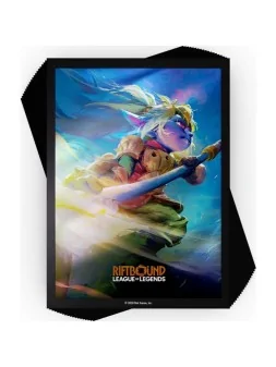 Riftbound: League of Legends TCG – Unleashed Art Sleeves Poppy (100 Sleeves) de Riftbound en Fundas | La Cueva Roja