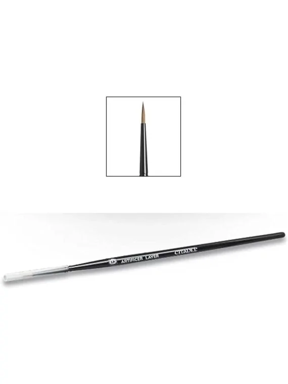 Warhammer Colour Pincel: Medium Artificer Layer Brush (63-29) de Games Workshop en Warhammer Colour | La Cueva Roja