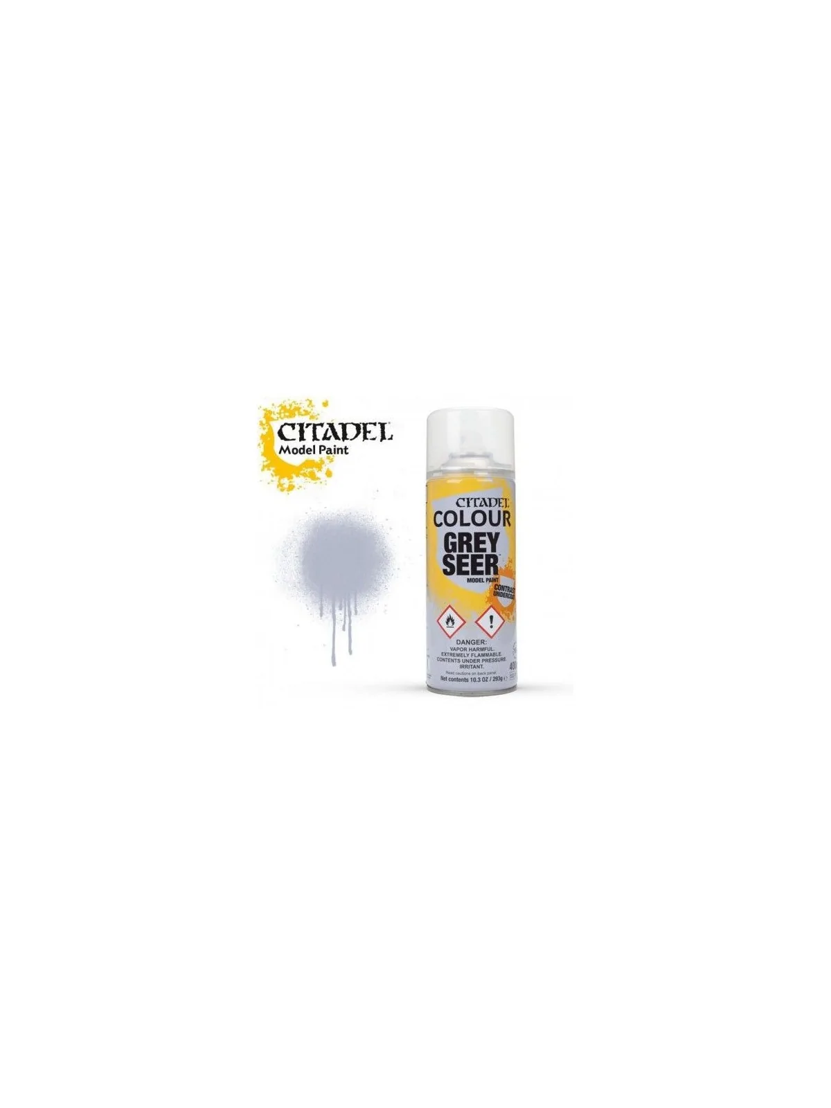 Warhammer Colour: Grey Seer Spray Paint (62-34) de Games Workshop en Warhammer Colour | La Cueva Roja