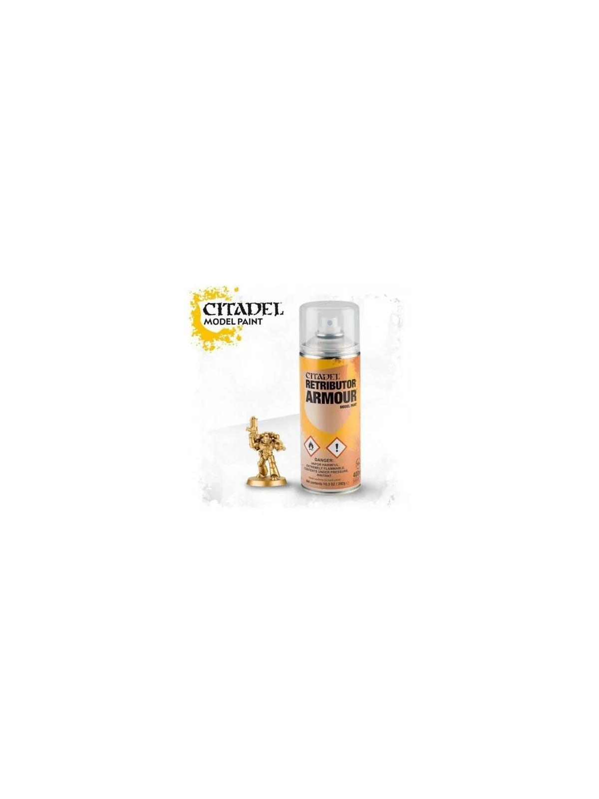 Warhammer Colour: Retributor armour spray paint (62-25) de Games Workshop en Warhammer Colour | La Cueva Roja
