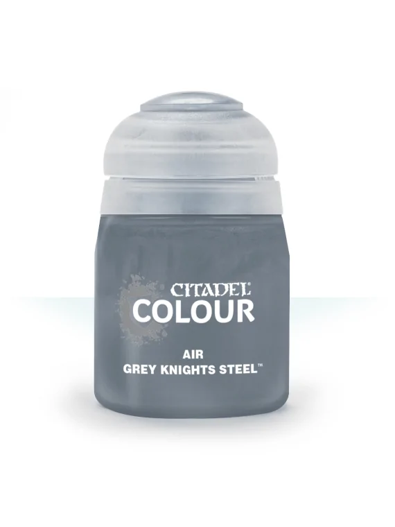 Warhammer Colour Air: Grey Knights Steel (24ml) (28-79) de Games Workshop en Warhammer Colour | La Cueva Roja